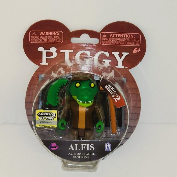 PIGGY Roblox Alfis Action Figure - Exclusive DLC Code - Series 2 - New NIP - Picture 7 of 7